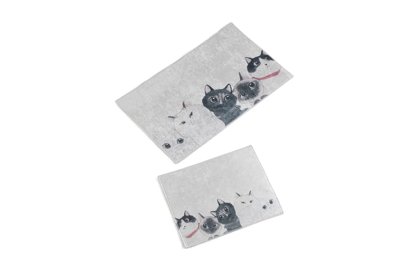 Chilai Home Bademåtte Sæt med 2, Multifarvet