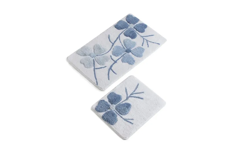 Chilai Home Bademåtte Sæt med 2, Multifarvet