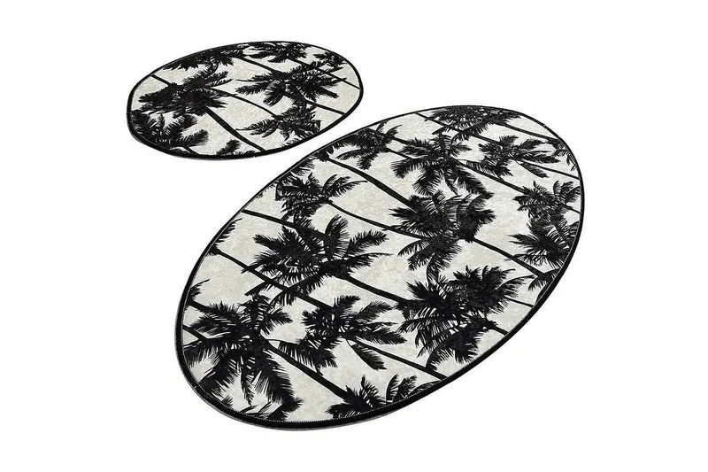 Chilai Home Bademåtte Sæt med 2, Multifarvet