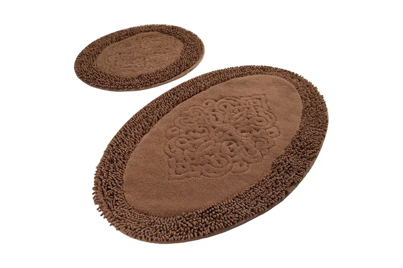 Chilai Home Bademåtte Sæt med 2, Multifarvet