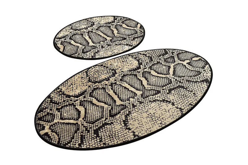 Chilai Home Bademåtte Sæt med 2, Multifarvet