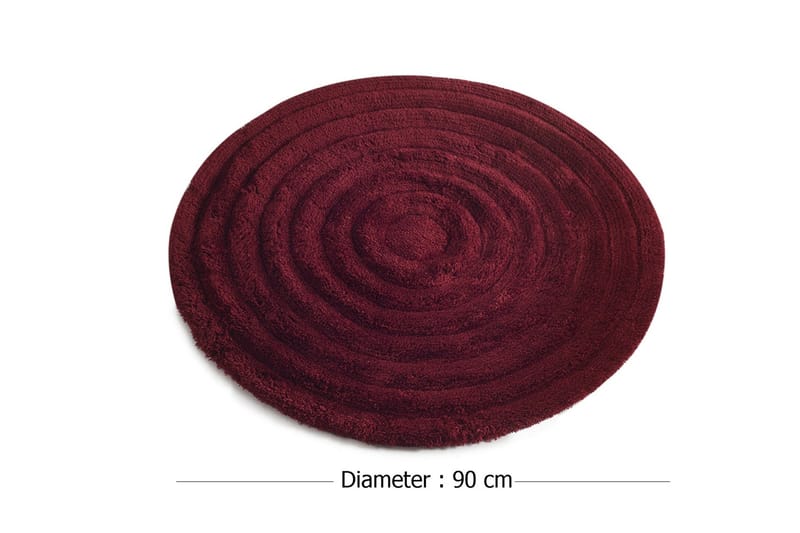 Chilai Home by Alessia Bademåtte 90 Rund - Multifarvet - Tekstiler - Tæpper - Badeværelsesmåtte