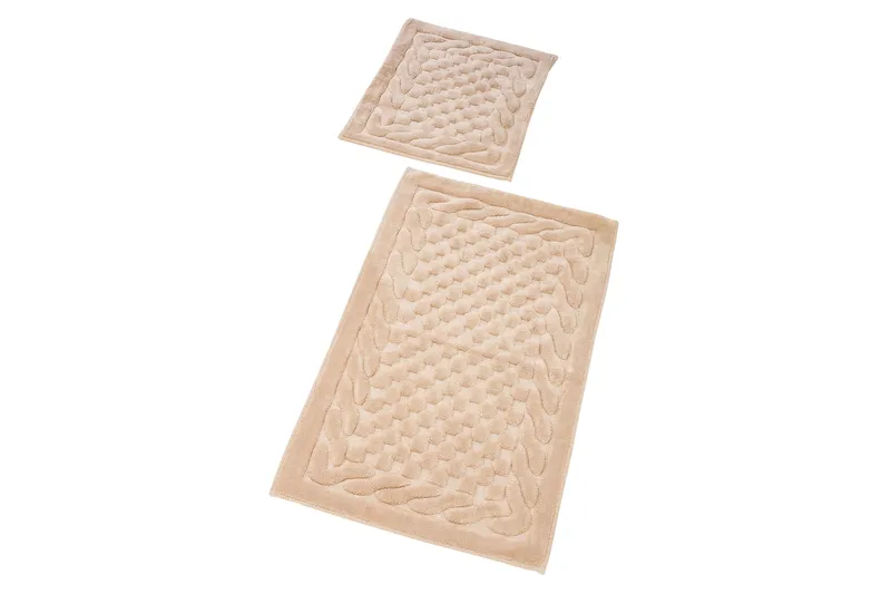 Chilai Home by Alessia Bademåtte Sæt med 2, Beige