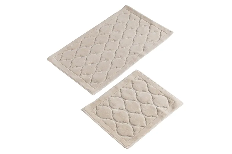 Chilai Home by Alessia Bademåtte Sæt med 2, Beige