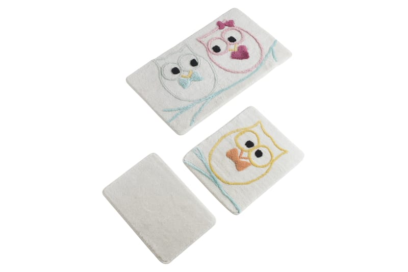 Chilai Home by Alessia Bademåtte Sæt med 3, Multifarvet