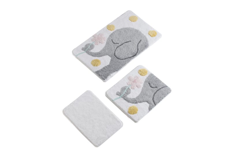 Chilai Home by Alessia Bademåtte Sæt med 3, Multifarvet