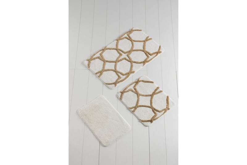 Chilai Home by Alessia Bademåtte Sæt med 3 - Multifarvet - Tekstiler - Tæpper - Badeværelsesmåtte