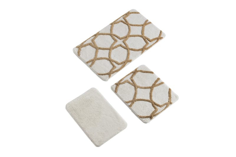 Chilai Home by Alessia Bademåtte Sæt med 3, Multifarvet