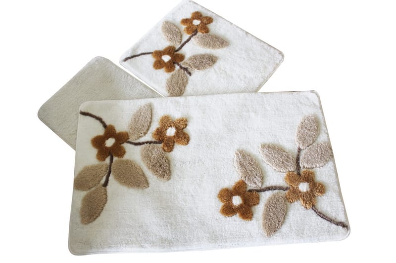 Chilai Home by Alessia Bademåtte Sæt med 3 - Multifarvet - Tekstiler - Tæpper - Badeværelsesmåtte