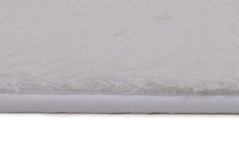 Confetti Bademåtte 50x57 - Hvid - Badeværelsesmåtte