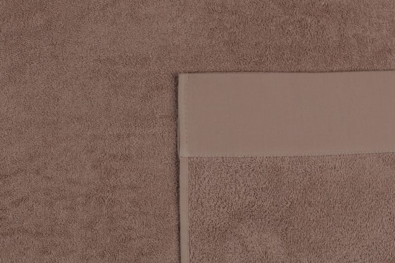 Hobby Badehåndklæde 70x140 cm 2-pak - Lysebrun/Creme - Badeværelsesmåtte