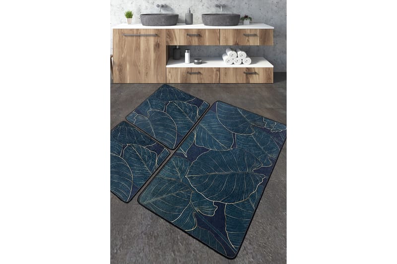 Jamad Badeværelsestæppe 60x100 cm Rektangulær, Flerfarvet