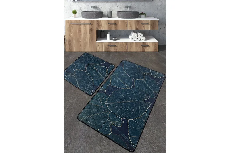 Jamad Badeværelsestæppe 60x100 cm Rektangulær, Flerfarvet