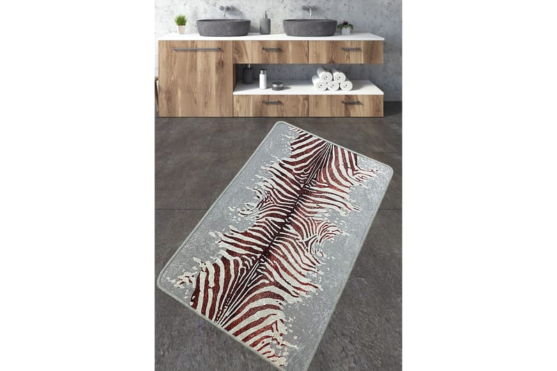 Jamir Badeværelsestæppe 70x120 cm Rektangulær, Flerfarvet