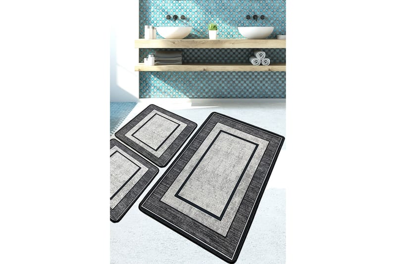 Janak Badeværelsestæppe 60x100 cm Rektangulært, Flerfarvet