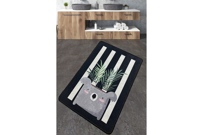 Jang Badeværelsestæppe 70x120 cm Rektangulær, Flerfarvet