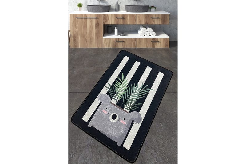 Jang Badeværelsestæppe 70x120 cm Rektangulær, Flerfarvet