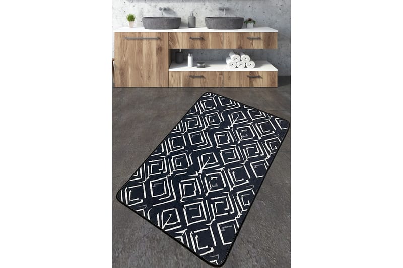 Nicharon Badeværelsestæppe 70x120 cm Rektangulær, Flerfarvet