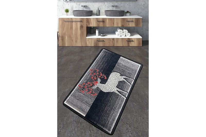 Nicholson Badeværelsestæppe 70x120 cm Rektangulær, Flerfarvet