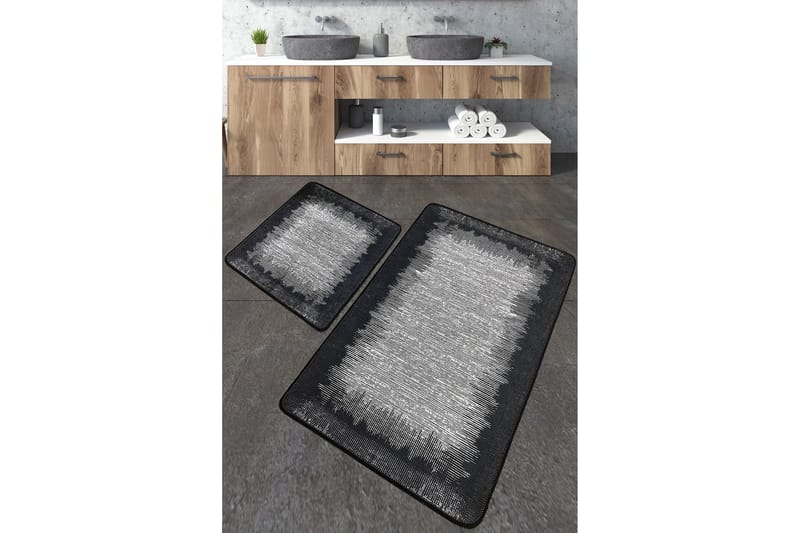 Nikahat Badeværelsestæppe 60x100 cm Rektangulær, Flerfarvet