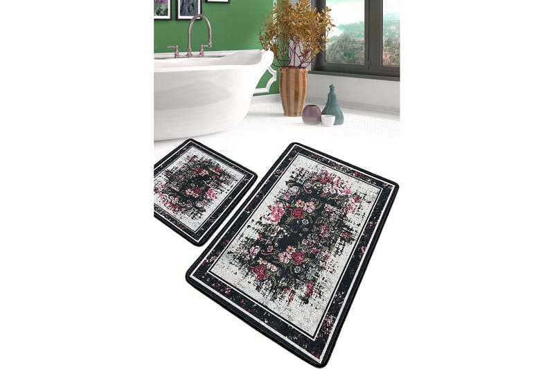 Nilofar Badeværelsestæppe 60x100 cm Rektangulær, Flerfarvet