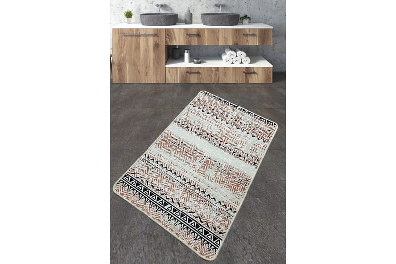 Nilofer Badeværelsestæppe 70x120 cm Rektangulært, Flerfarvet