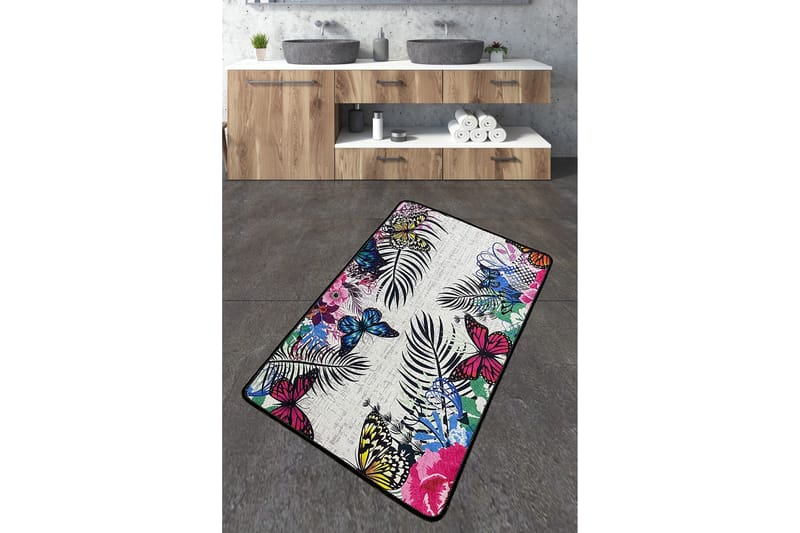 Nimmy Badeværelsestæppe 70x120 cm Rektangulær, Flerfarvet