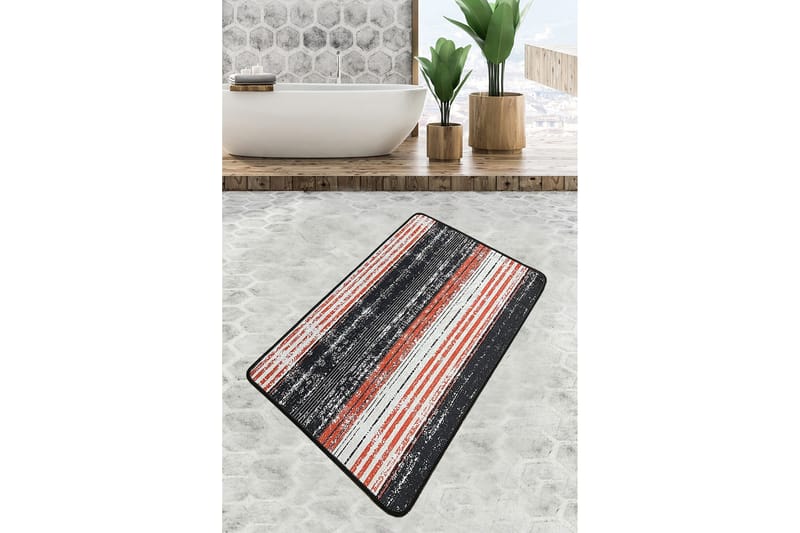 Ninama Badeværelsestæppe 70x120 cm Rektangulær, Flerfarvet