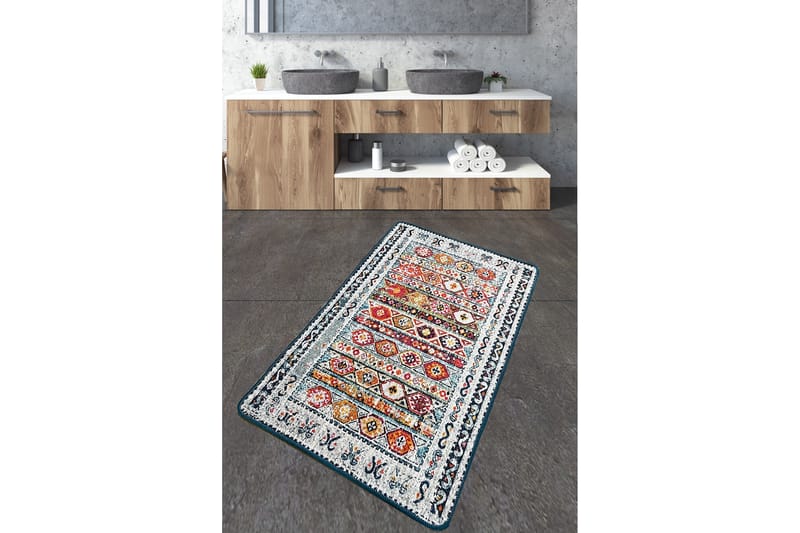 Nini Badeværelsestæppe 70x120 cm Rektangulær, Flerfarvet