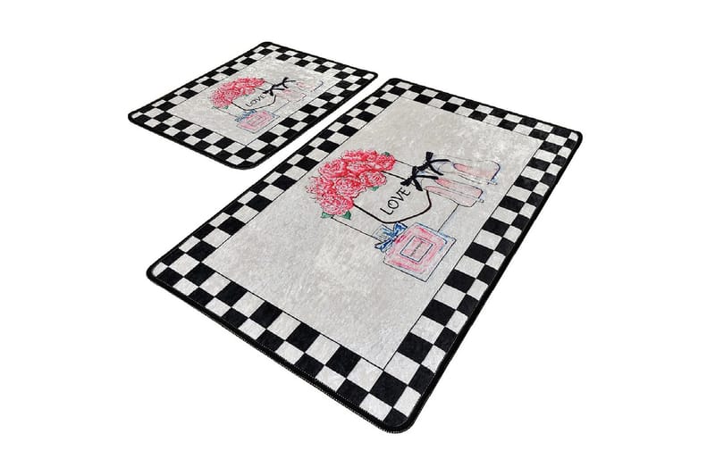 Niyanna Badeværelsesmåtte 2-pak, Flerfarvet