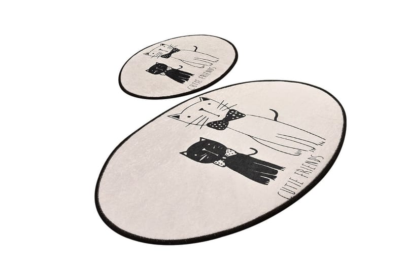 Niyanna Badeværelsesmåtte 2-pak, Flerfarvet