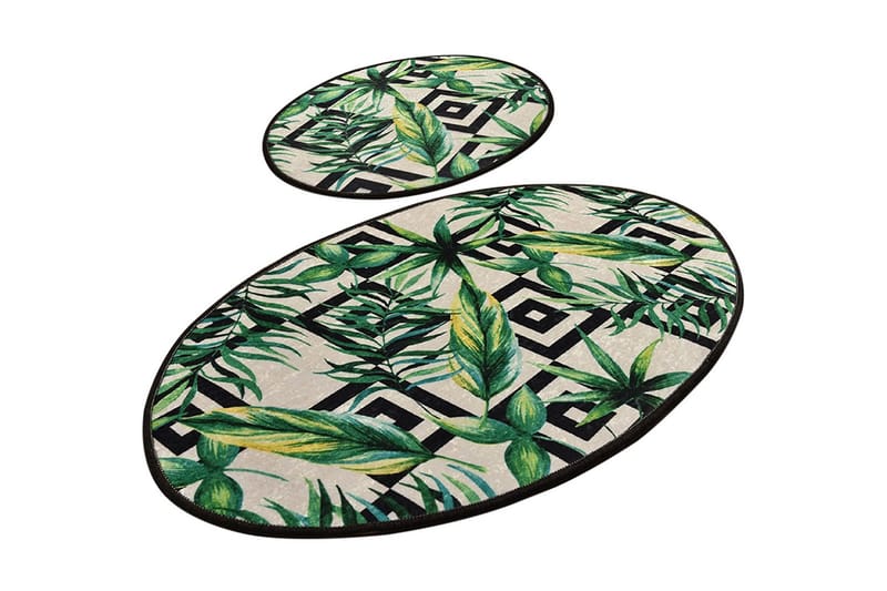 Niyanna Badeværelsesmåtte 2-pak, Flerfarvet