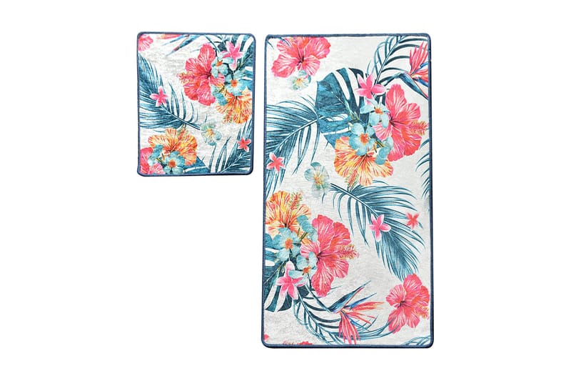 Niyanna Badeværelsesmåtte 2-pak, Flerfarvet