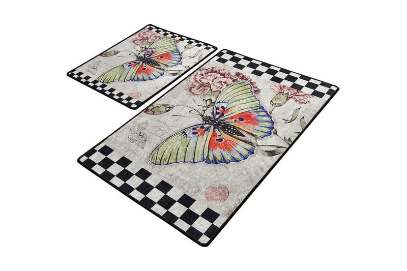 Niyanna Badeværelsesmåtte 2-pak, Flerfarvet