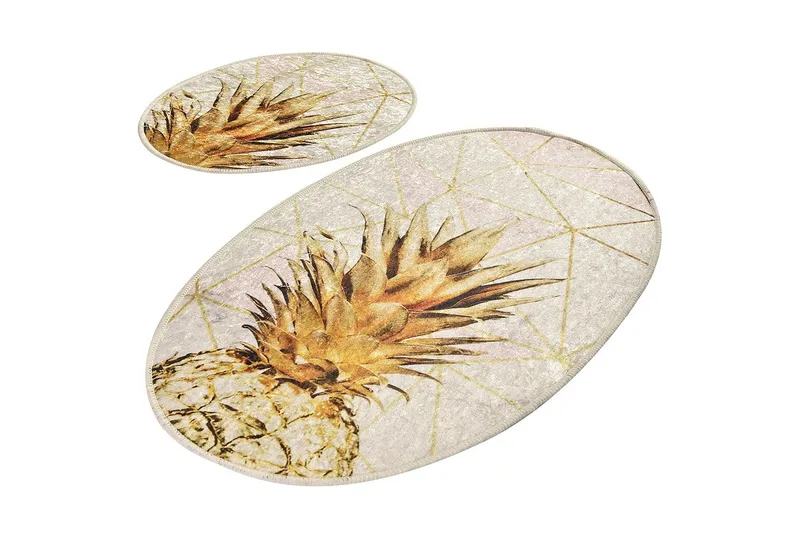 Niyanna Badeværelsesmåtte 2-pak, Flerfarvet