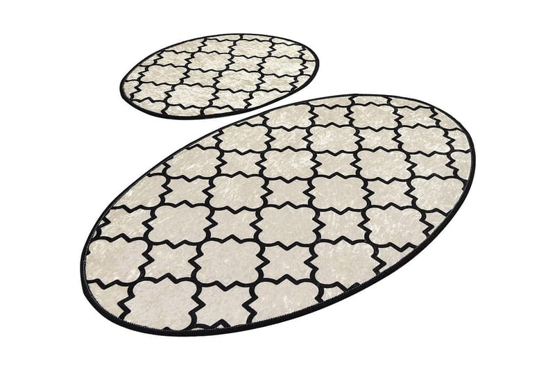 Niyanna Badeværelsesmåtte 2-pak, Flerfarvet