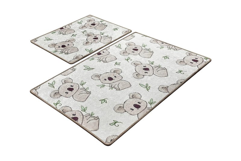 Niyanna Badeværelsesmåtte 2-pak, Flerfarvet