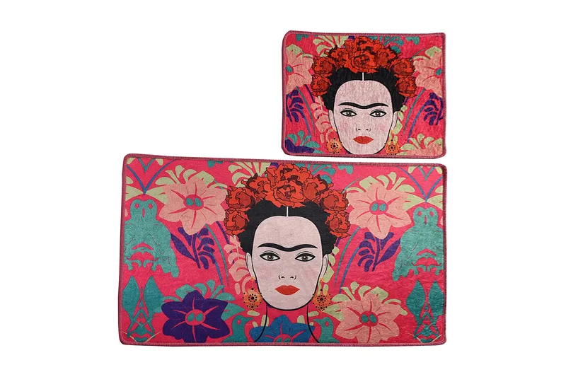 Niyanna Badeværelsesmåtte 2-pak, Flerfarvet