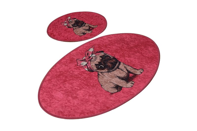 Niyanna Badeværelsesmåtte 2-pak, Flerfarvet