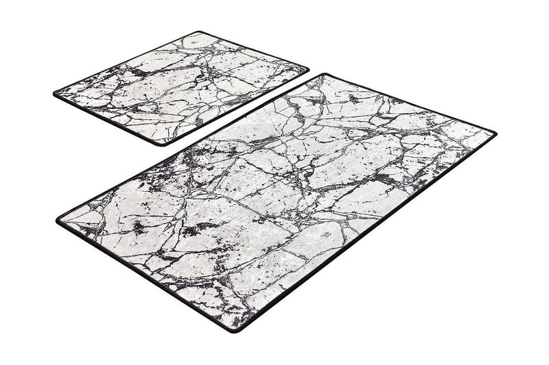 Niyanna Badeværelsesmåtte 2-pak - Flerfarvet - Tekstiler - Tæpper - Badeværelsesmåtte