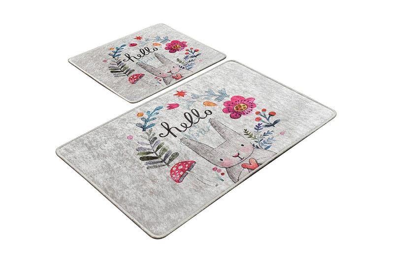 Niyanna Badeværelsesmåtte 2-pak, Flerfarvet