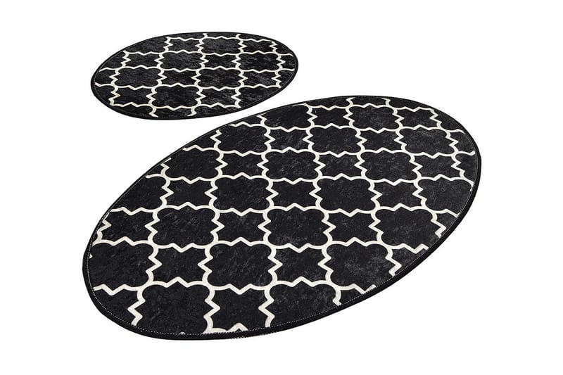 Niyanna Badeværelsesmåtte 2-pak - Flerfarvet - Tekstiler - Tæpper - Badeværelsesmåtte