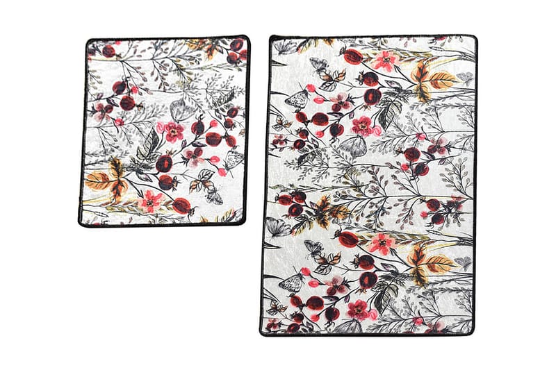 Niyanna Badeværelsesmåtte 2-pak, Flerfarvet