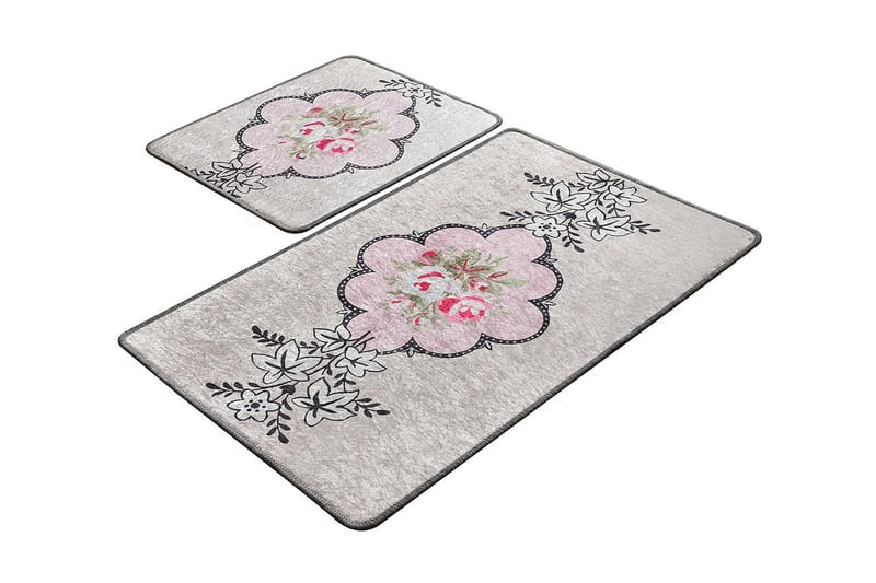 Niyanna Badeværelsesmåtte 2-pak, Flerfarvet