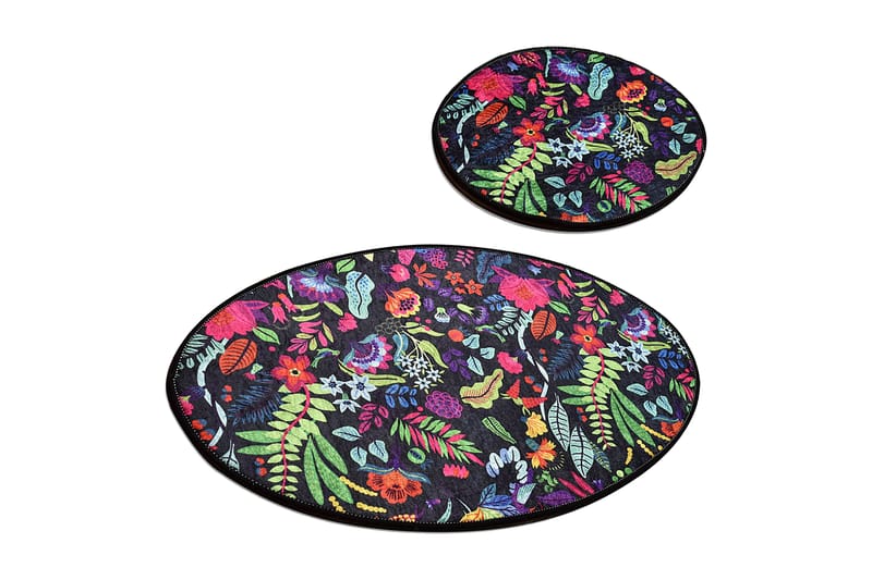 Niyanna Badeværelsesmåtte 2-pak, Flerfarvet