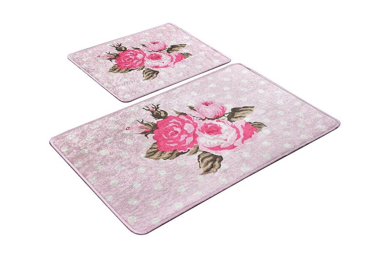 Niyanna Badeværelsesmåtte 2-pak, Flerfarvet