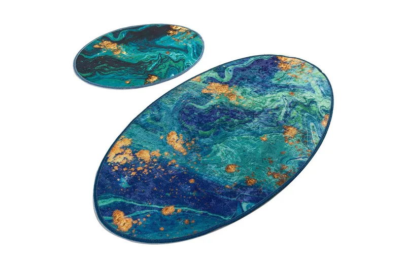 Niyanna Badeværelsesmåtte 2-pak, Flerfarvet