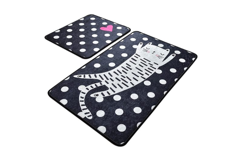 Niyanna Badeværelsesmåtte 2-pak, Flerfarvet