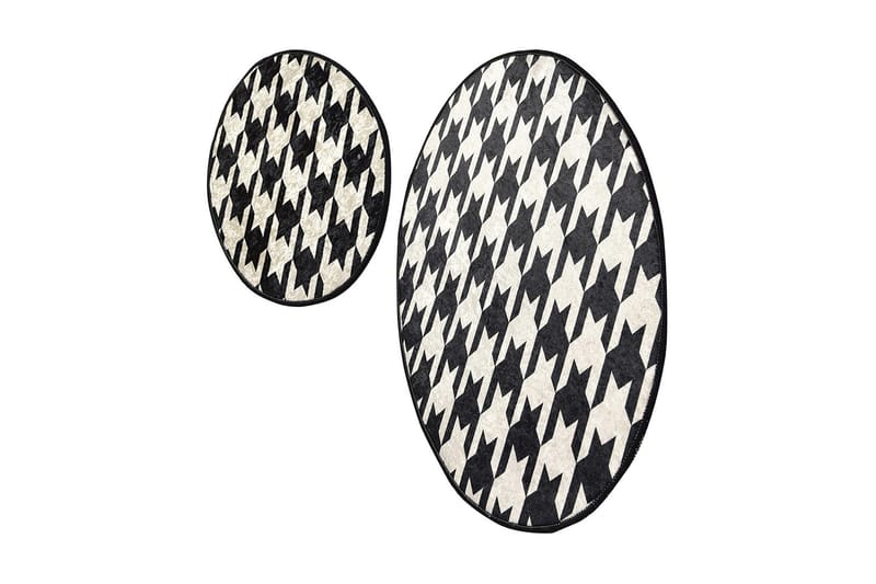 Niyanna Badeværelsesmåtte 2-pak, Flerfarvet