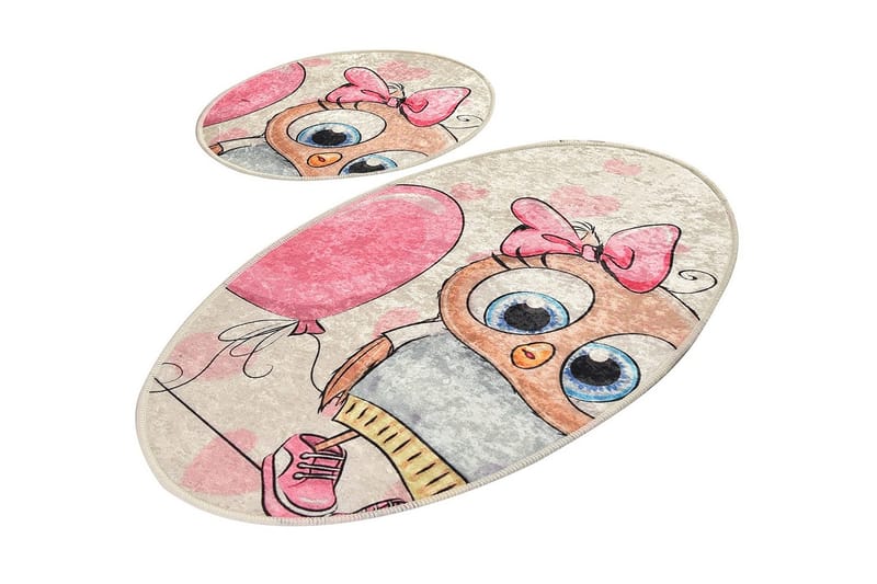 Niyanna Badeværelsesmåtte 2-pak, Flerfarvet